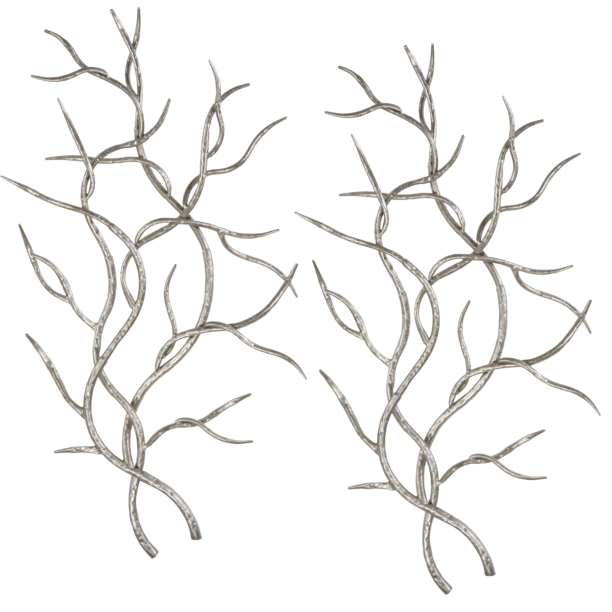 Picture of SILVER BRANCHES WALL ART 
